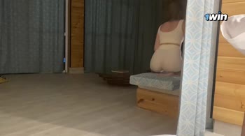 Katy Milligan - Katy's Naughty Surprise: Cheating Hubby Gets Sucked in POV
