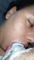 Perverted Ebony's Insane Mouth Devours Cock in 60FPS Anal Creampie