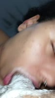 Perverted Ebony's Insane Mouth Devours Cock in 60FPS Anal Creampie