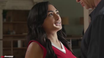 Vanessa Moon Teaches Brad Newman a Lesson in Cheerleader Oral