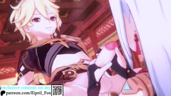 FoxEpril - Shenhe's Creamy Surprise in Genshin Impact Hentai
