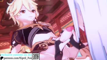 FoxEpril - Shenhe's Creamy Surprise in Genshin Impact Hentai