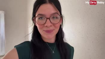 Roxi Black's Sizzling POV Blowjob Debut: 18+ German Teen (18+)