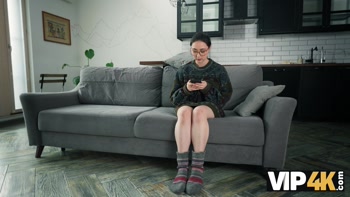 VIP4K. Threesome with a big-titted virgin. Hot sex with Remido & Olivia Westsun