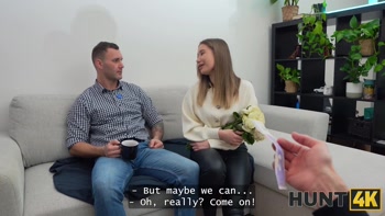 HUNT4K. Just a flower bouquet and I’ll suck your cock!