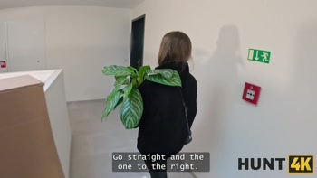 HUNT4K. Just a flower bouquet and I’ll suck your cock!