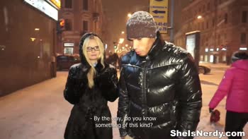 Erick Lewis Craves Blonde Teen (18+)'s Winter Fling