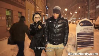 Erick Lewis Craves Blonde Teen (18+)'s Winter Fling