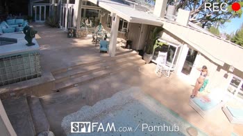 Step Dad Spies On Step Daughter Kristen Scott's Secret Masturbation Session
