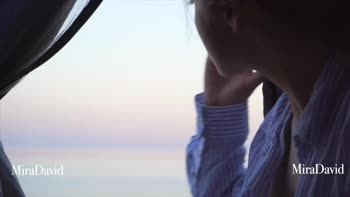 Mira David's Beachside Bliss: Caught Fucking Hard Twice with Cumshot POV