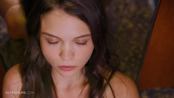 Elizabeth T's Sultry Solo: Stocking-clad Russian Babe Teases & Touches Herself
