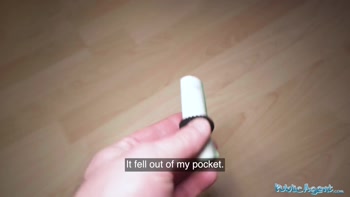 Public Agent - I Shot my Load into a UK Student in her Dorm Room
