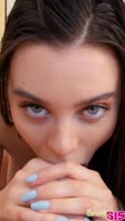 Lana Rhoades: Step Fantasy Satisfied with POV Blowjob