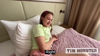 Tim_Monster_Cock - Tim's Monster Cock Fills Sister's Teen (18+) Pussy