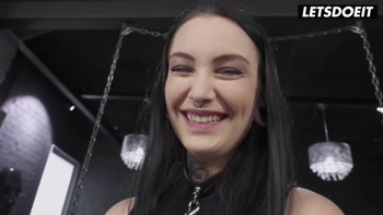 Tattooed Teen (18+) Sharlotte Takes Huge Black Dick Deep in Ass - HER LIMIT
