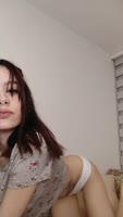 Sabrikink's Tiny Latina Delight: Blowjob & Fingering