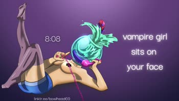 bowlhead420 - Vampire's Breath of Desire: Facesitting Orgasm Audio
