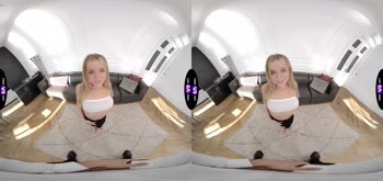 Blonde Babe's Sizzling VR Affair: Cum-Swollen Blowjob & Acrobatic Sex
