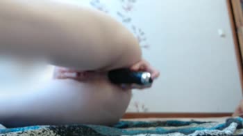 Blonde Ale's Squirting Delight: Dripping Wet Pussy Vibed to Orgasm
