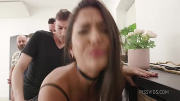 Nuria's Anal : Deepthroat, Pissing & Interracial Passion