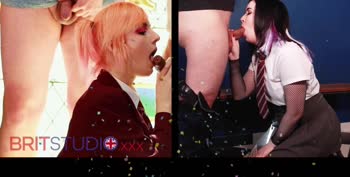 Kitty's Sizzling Blowjob Showdown
