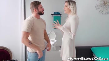 Kenna James' Steamy POV - Her Handyman's Huge Cock After Fixing Her Pipe