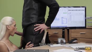 Blanche Bradburry's Czech Casting: Busty Business Lady's Sinful Interview