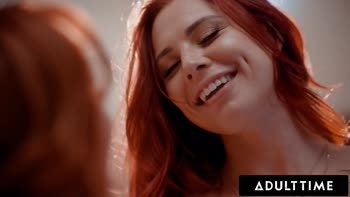 Kenna James & Aidra Fox: Sizzling Redhead Lesbians Scissor & Orgasm