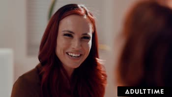 Kenna James & Aidra Fox: Sizzling Redhead Lesbians Scissor & Orgasm