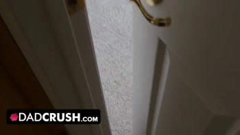 DadCrush - Busty Teen (18+) Stepdaughter Bounces Her Thick Ass On Stepdaddy's Cock And Makes Him Cum