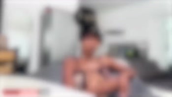 Ebony Teen (18+) Hottie's Rough Casting Session