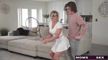 "Do you know how to use your dick better than a tennis racket?" Milf Cory Chase Asks Stepson - S19:E9
