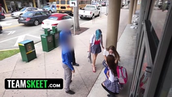 Security Guard Cracks Down On Shoplifting Cheerleader Alex Blake