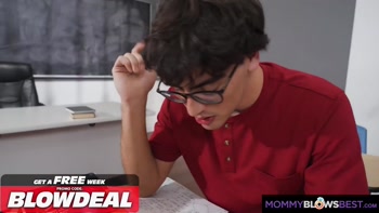 Lily Lane's Seductive Tutoring: A POV Ride of Big Tits, Deep Throats & Titty Fucks