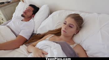 Alyce Anderson's Teen (18+) Dream: Blonde Cutie Takes a Creamy Cumming