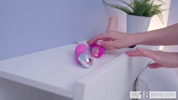 Alexa Black's Big Boobs, Buttplug & Dildo Fun