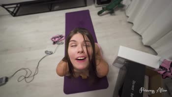 Princess Alice's Tantaly Sex Doll Sarina Crashes Her Masturbation Sesh