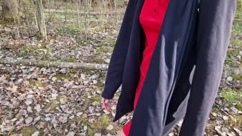 GrustinaNectaria's Woodland Whistleblower: Russian Amateurs' First Date Delight