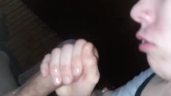 Thedownandkinky's Sizzling White Girl Blowjob