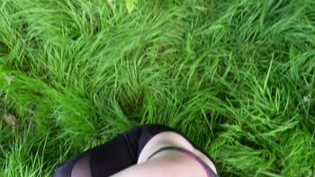 KakeySlut's Public Pleasure: British Babe Sucks Dick in the Wild