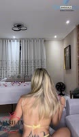 marilia_o - Marilia's Sassy Twerk: Blonde Bombshell Shakes Her Big Ass