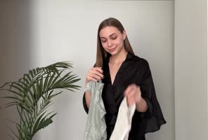 HellooooKiki - Kiki's Sultry Try-On Haul: Peek-a-Boo Lingerie & More