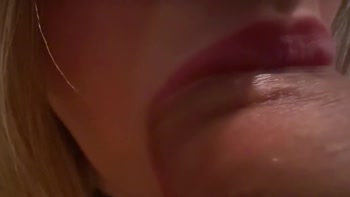 MyLeloo's Sizzling Close-Up Blowjob: Cum in My Mouth