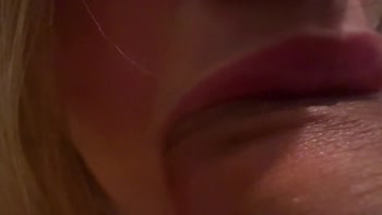 MyLeloo's Sizzling Close-Up Blowjob: Cum in My Mouth