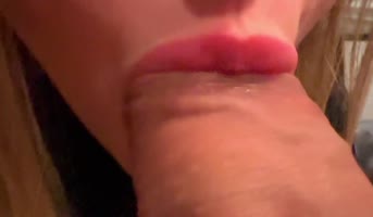 MyLeloo's Sizzling Close-Up Blowjob: Cum in My Mouth