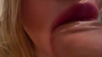 MyLeloo's Sizzling Close-Up Blowjob: Cum in My Mouth