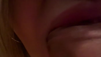 MyLeloo's Sizzling Close-Up Blowjob: Cum in My Mouth