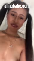 Alina Thai's Sizzling Solo: Tiny Tits & Tight Pussy Play