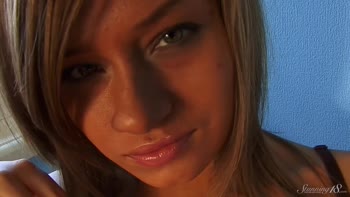 Suzie's Sensual Solo: Petite Blonde Tease & Shaved Pussy Pleasure