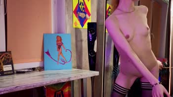 Izi_fox's Seductive Solo: Redhead Sizzles in HD Masturbation